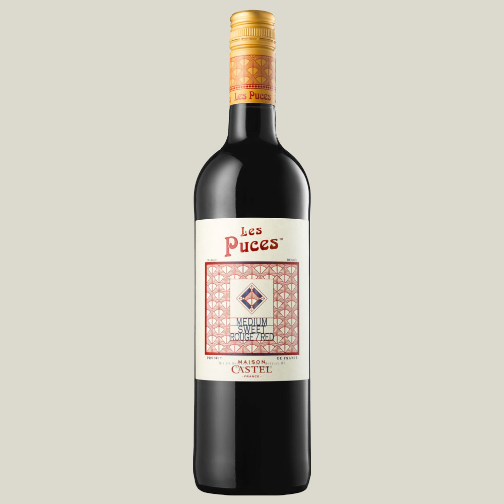 VR - MAISON CASTEL - LES PUCES ROUGE 75CL